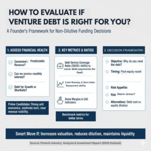 How to Evaluate If Venture Debt Is Right for You - infographics