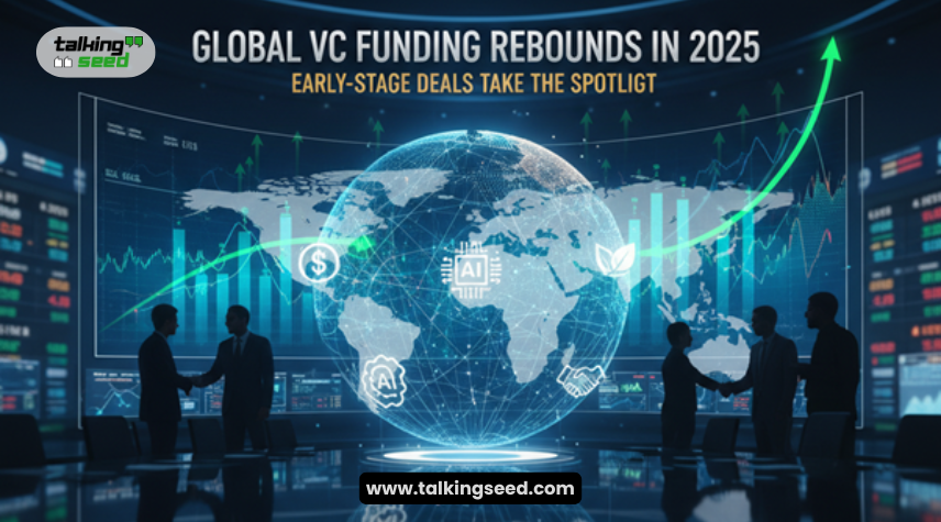 Banner Image - Global VC Funding Rebounds in 2025 as Early-Stage Deals Take the Spotlight