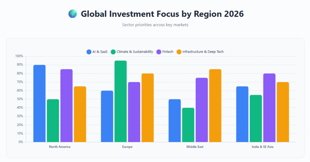Global Funding Climate Post-2026 Regional Breakdown