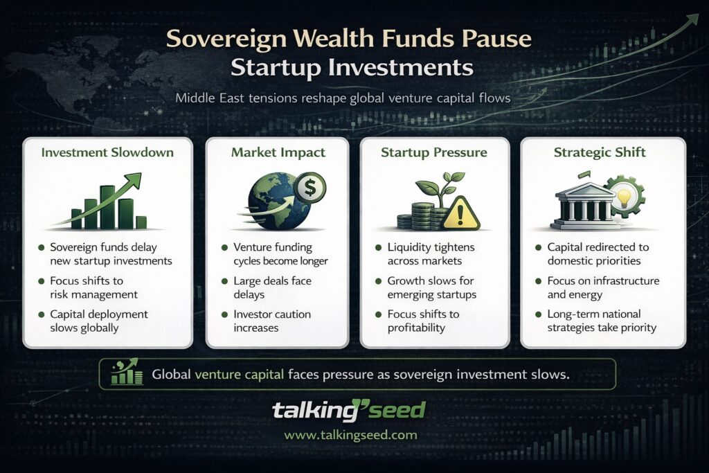 Sovereign wealth funds and startup trends