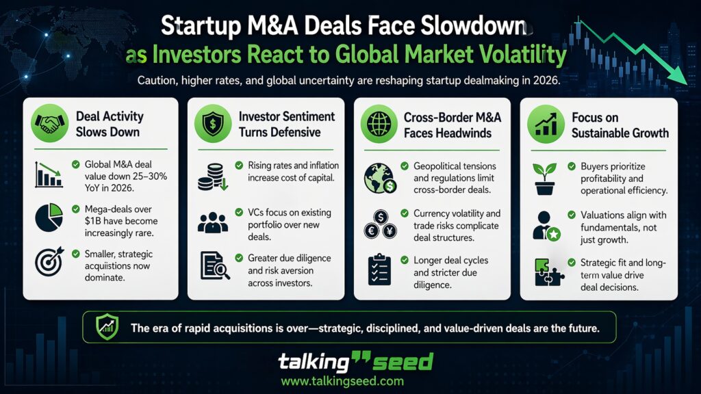 Startup M&A slowdown insights for 2026