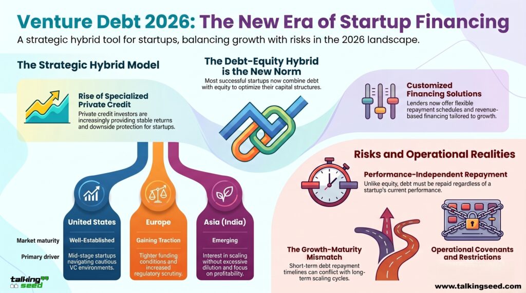 Venture Debt 2026 Infographic poster