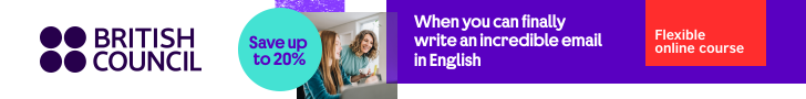 British Council Ad - Flex_Affiliates_WWETY-26_AD1_EN_20off_728x90