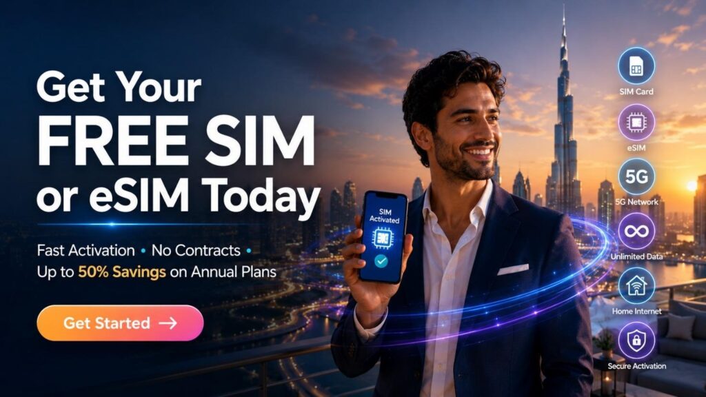 Get your free Virgin Mobile UAE SIM
