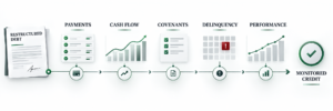 Monitoring a Restructured Debt Portfolio